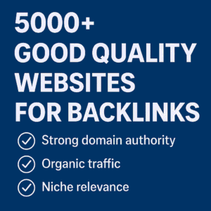 5000+ Good Quality Website
